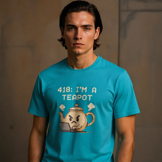 418 – I’m a Teapot Pixel Art Tee