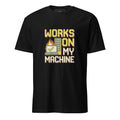 It Works On My Machine pixel art developer t-shirt in black