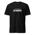 When in Doubt Just Do Burpees pixel art t-shirt in black