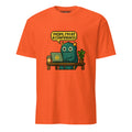 Me at Conference pixel art developer life t-shirt in orange
